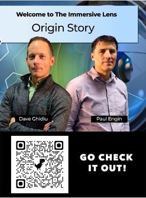 Paul Engin hosting a podcast episode on AI and media